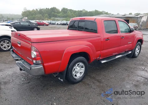 2013 Toyota Tacoma Double Cab Long Bed из США, поврежденный, VIN 3TMMU4FN4DM056719